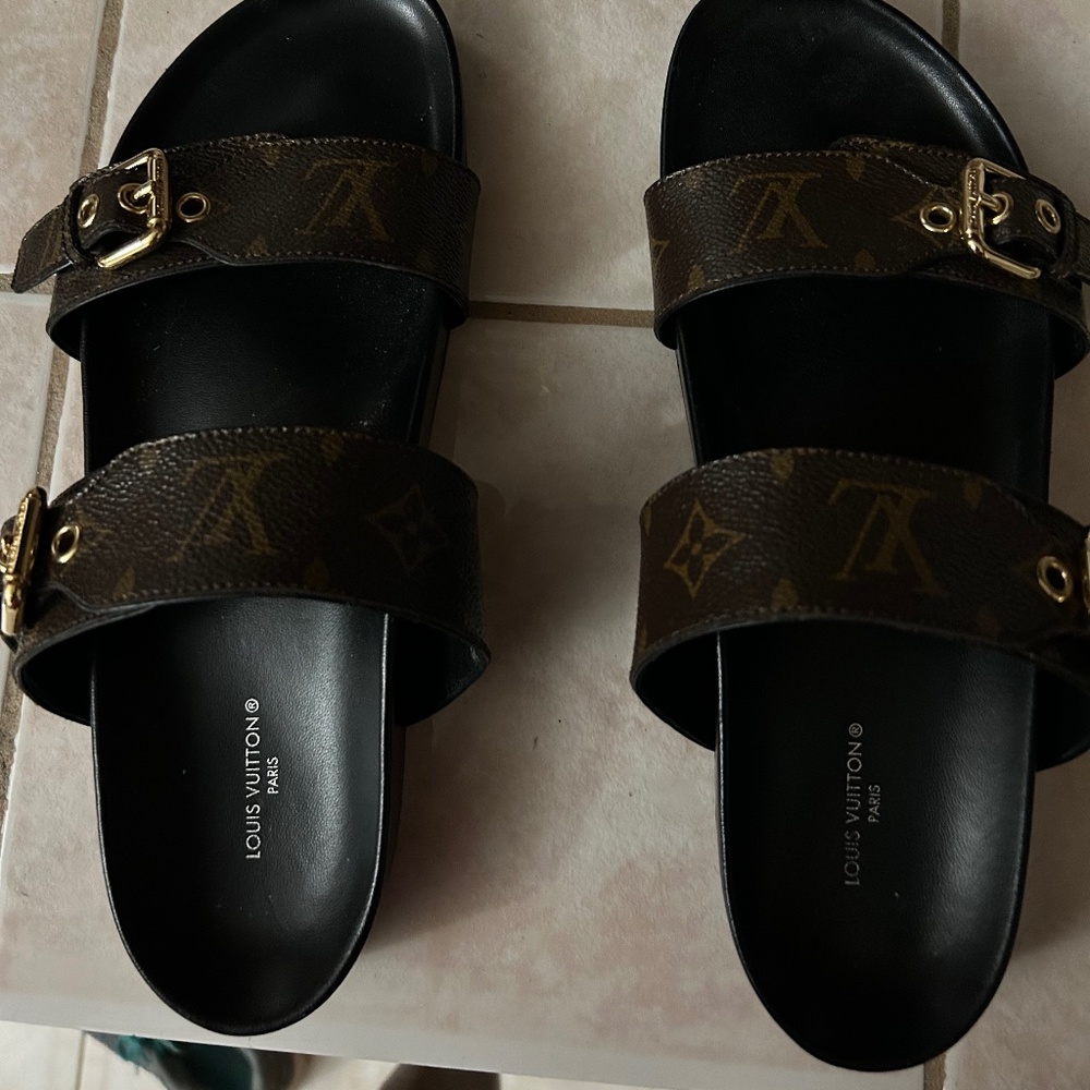 Authentic LV sandals